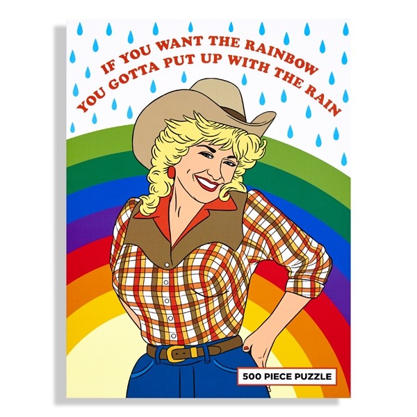 Cowgirl Rainbow Puzzle | 500 Piece Jigsaw Puzzle The Found Puzzledly.