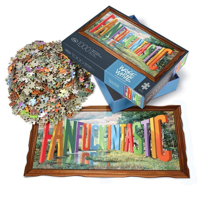 Fanfuckintastic | 1,000 Piece Jigsaw Puzzle Fred Puzzledly.