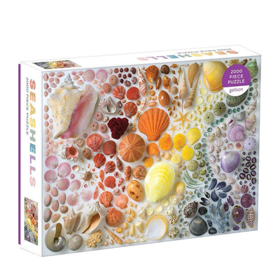 Rainbow Seashells | 2,000 Piece Jigsaw Puzzle