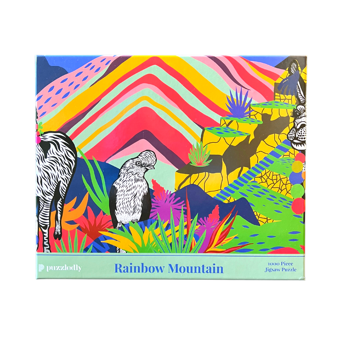 Rainbow Mountain | 1,000 Piece Jigsaw Puzzle