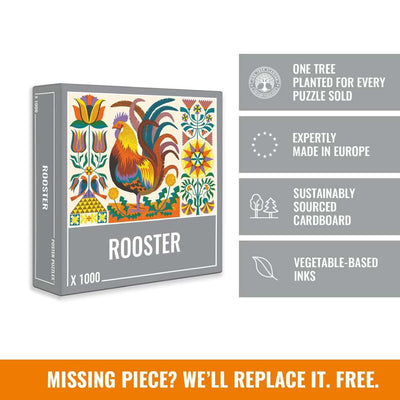 Rooster | 1,000 Piece Jigsaw Puzzle