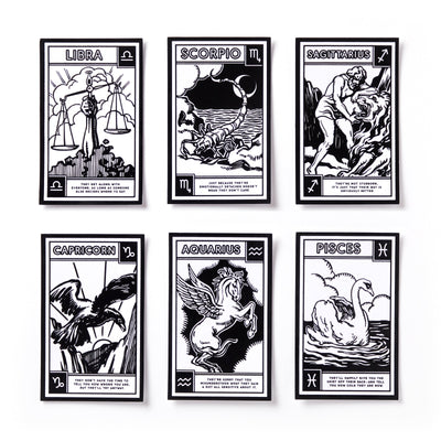 This Is A Sign Magic Velvet Zodiac Coloring Set