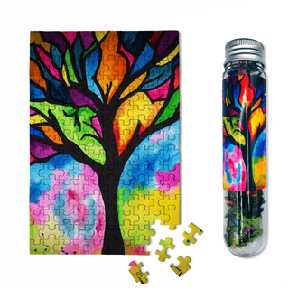 Stained Glass Tree | 150 Piece Jigsaw Puzzle