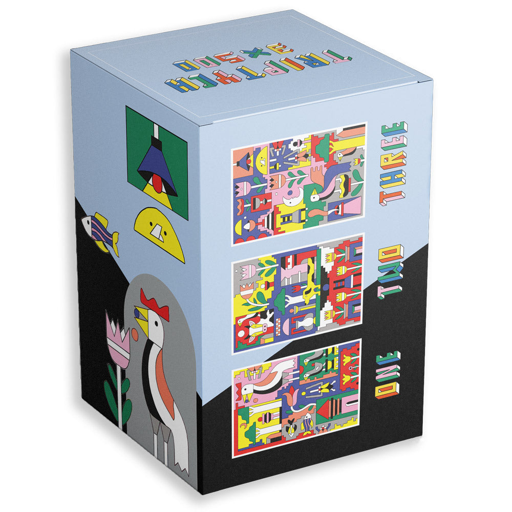 Triptych | 500 Piece Jigsaw Puzzle Box Set