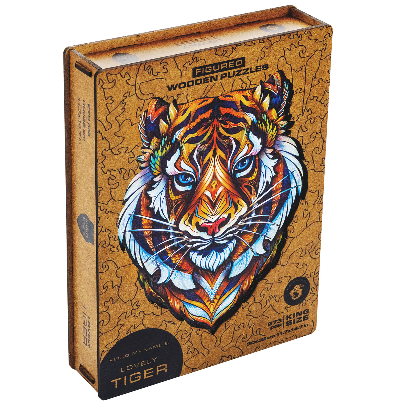 Lovely Tiger | Wooden Jigsaw Puzzle