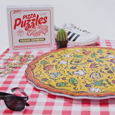 Veggie Supreme Pizza | 550 Piece Jigsaw Puzzle