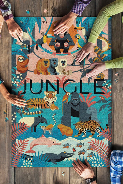 Welcome to the Jungle | 1,000 Piece Jigsaw Puzzle