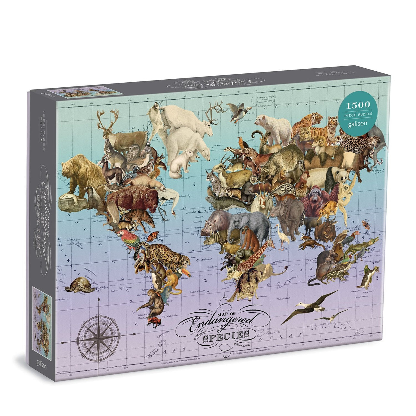Wendy Gold Endangered Species | 1,500 Piece Jigsaw Puzzle