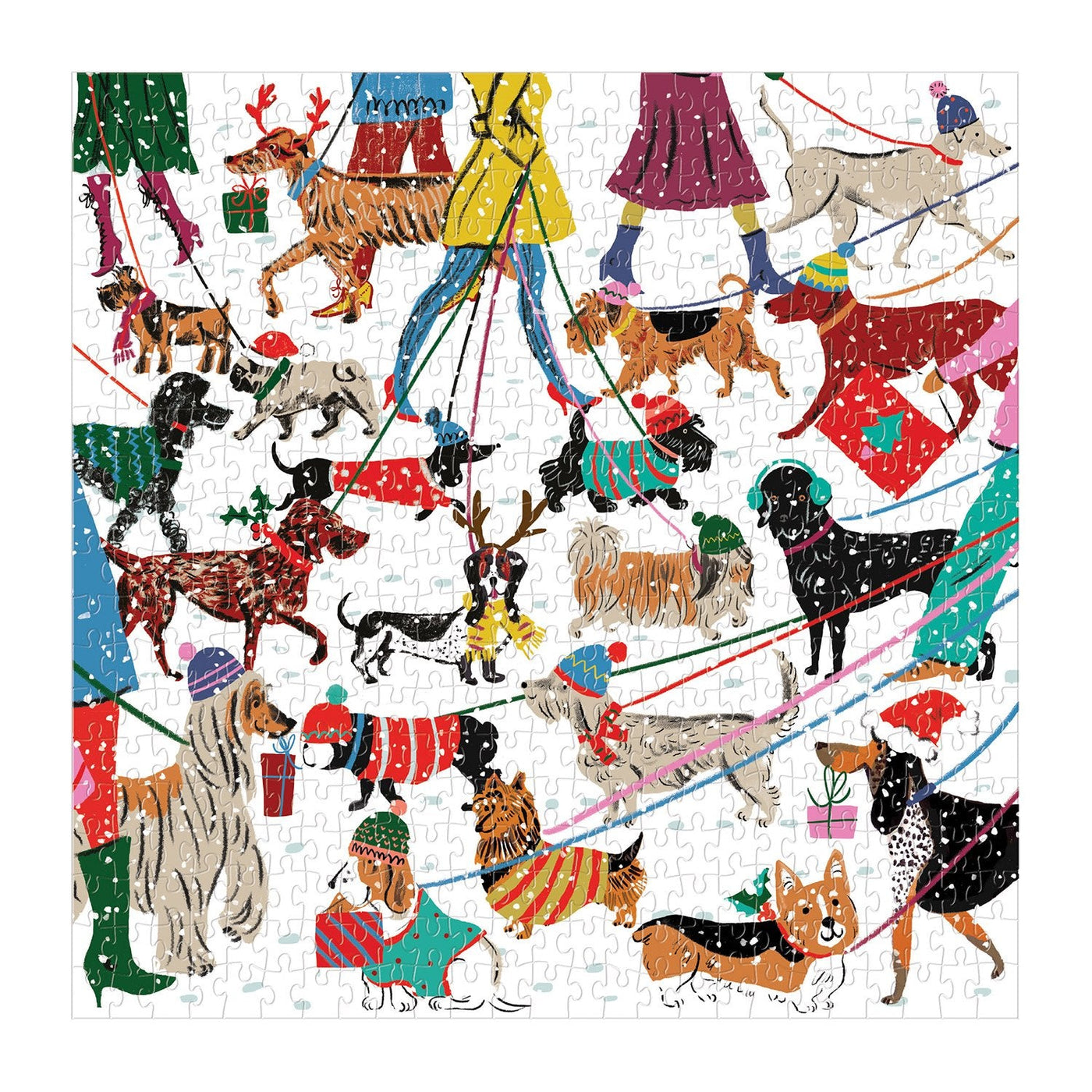 Winter Dogs | 500 Piece Jigsaw Puzzle