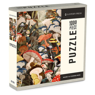 Woodland Mushrooms | 1,000 Piece Jigsaw Puzzle