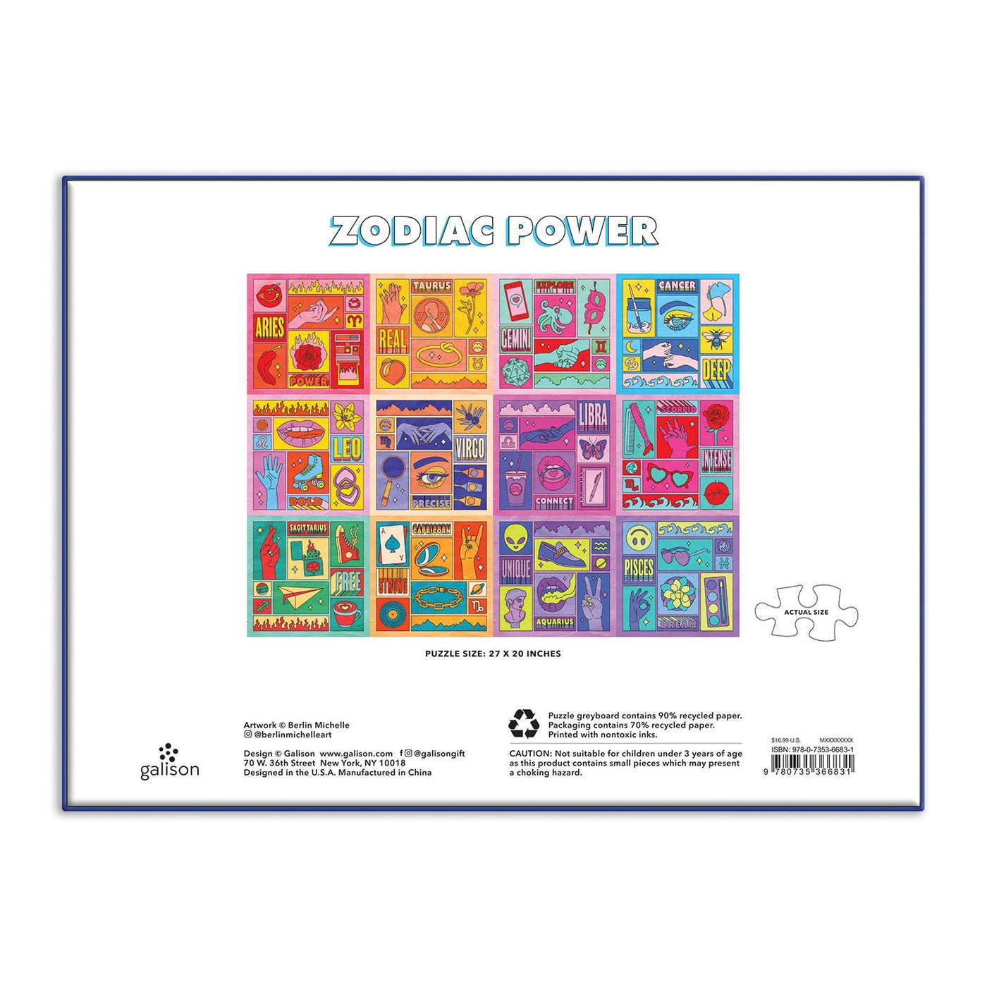 Zodiac Power | 1,000 Piece Jigsaw Puzzle